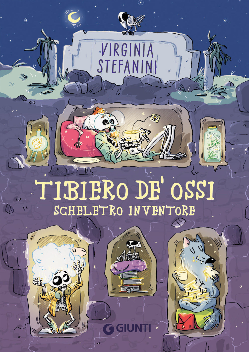 Copertina del libro TIBIERO DE' OSSI SCHELETRO INVENTORE