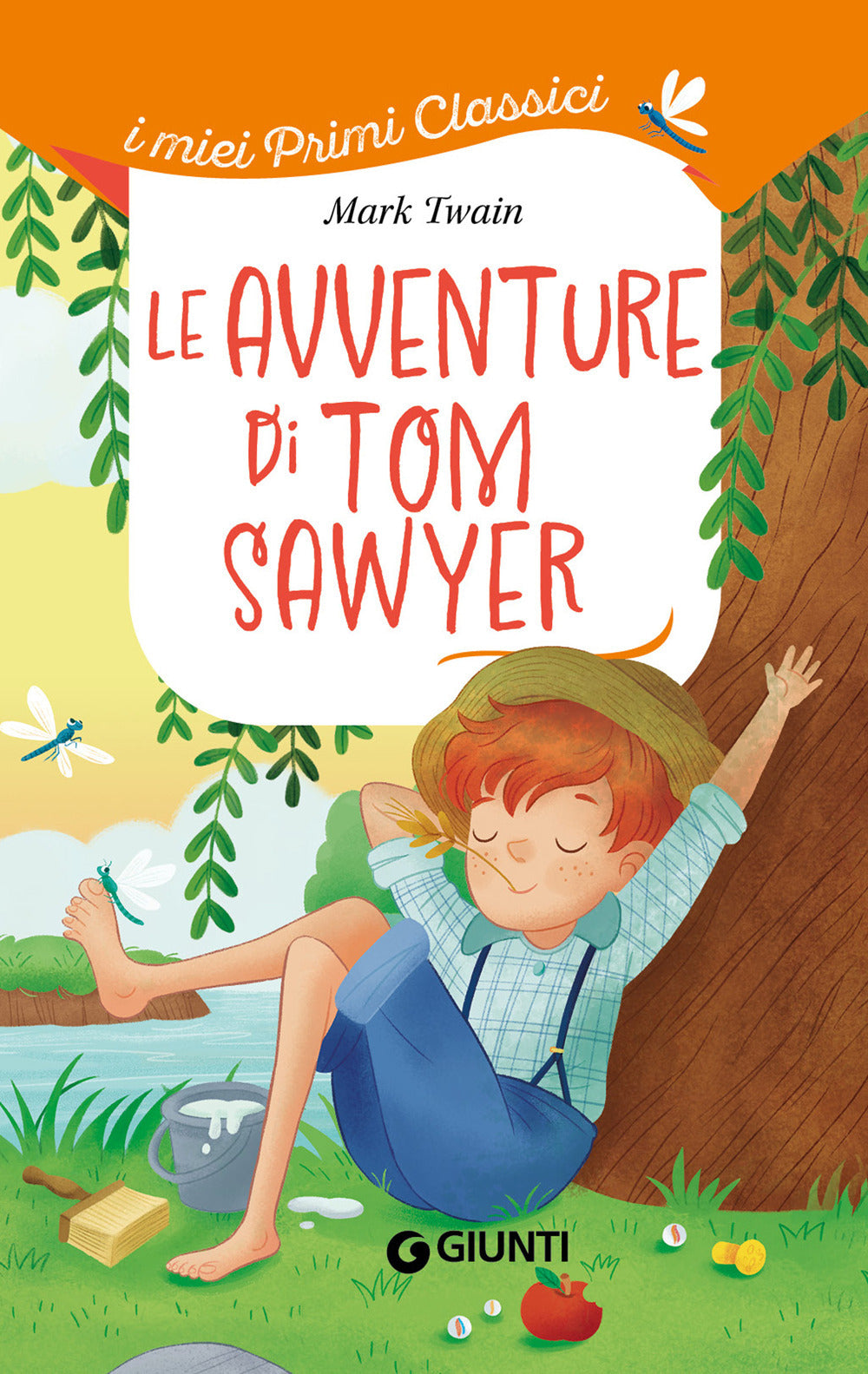 Copertina del libro LE AVVENTURE DI TOM SAWYER
