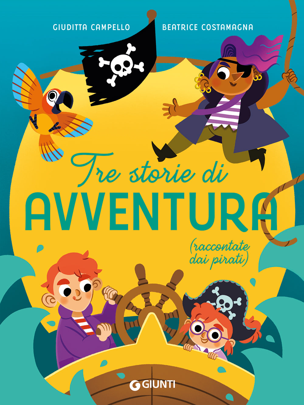 Copertina del libro TRE STORIE DI AVVENTURA RACCONTATE DAI P