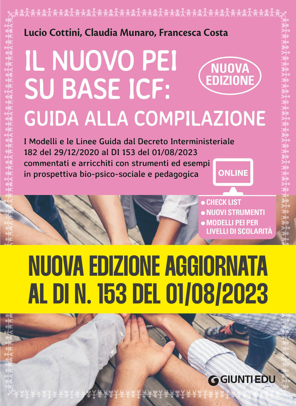 Copertina del libro IL NUOVO PEI SU BASE ICF: GUIDA ALLA COM