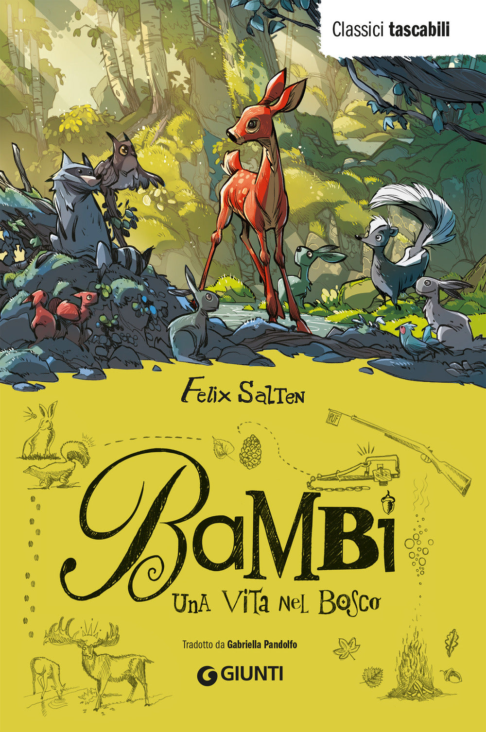Copertina del libro BAMBI