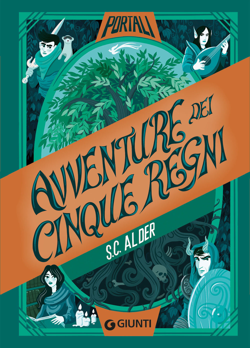 Copertina del libro AVVENTURE DEI CINQUE REGNI