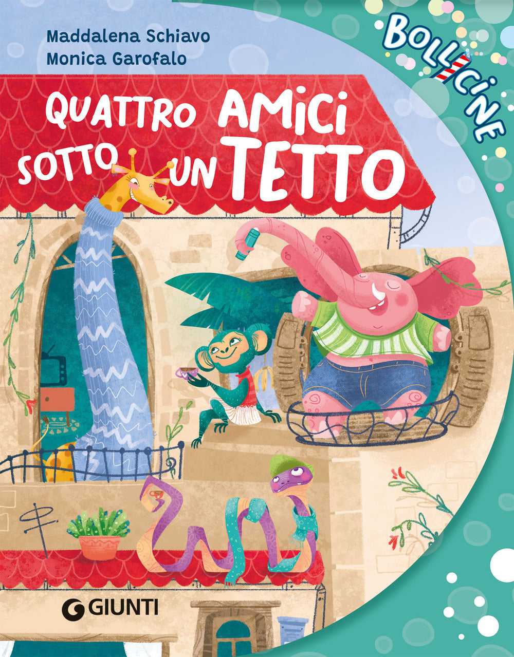 Copertina del libro QUATTRO AMICI SOTTO UN TETTO