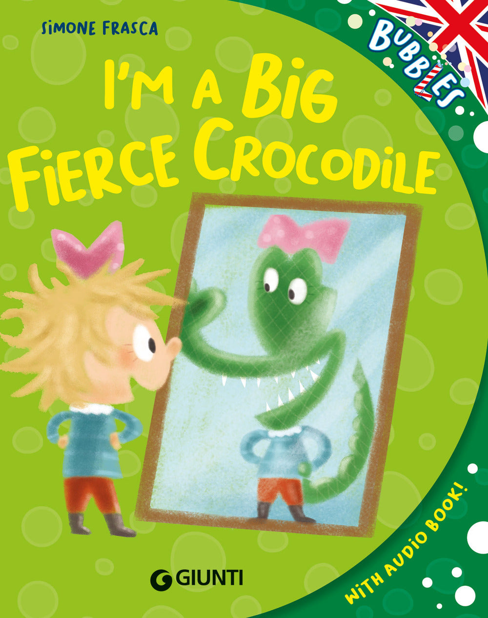 Copertina del libro I'M A BIG FIERCE CROCODILE