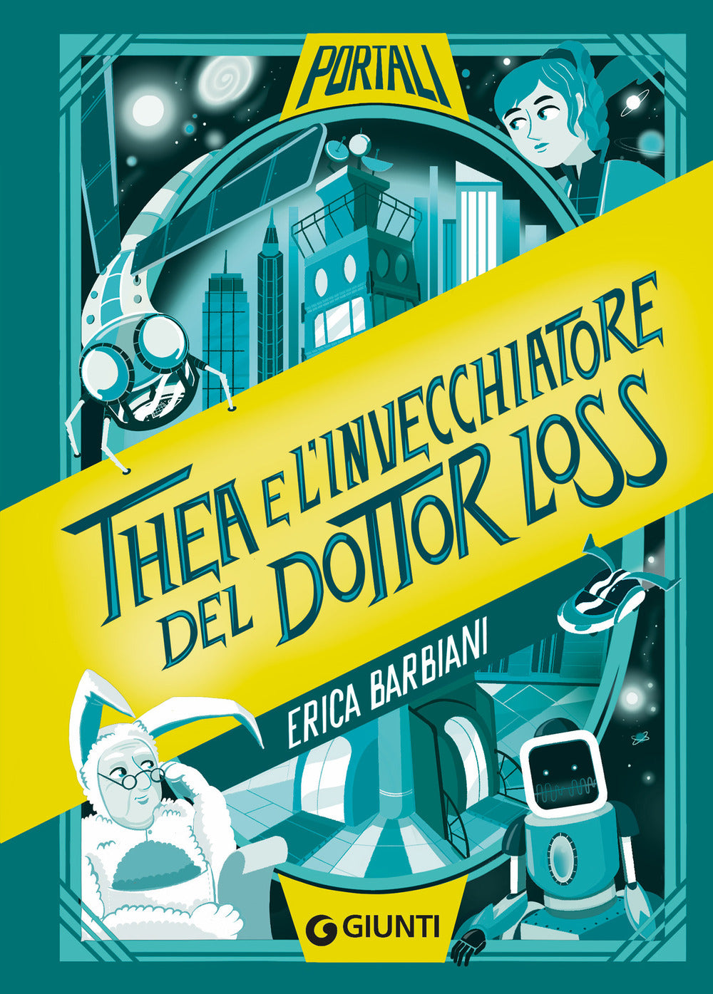 Copertina del libro THEA E L'INVECCHIATORE DEL DOTTOR LOSS
