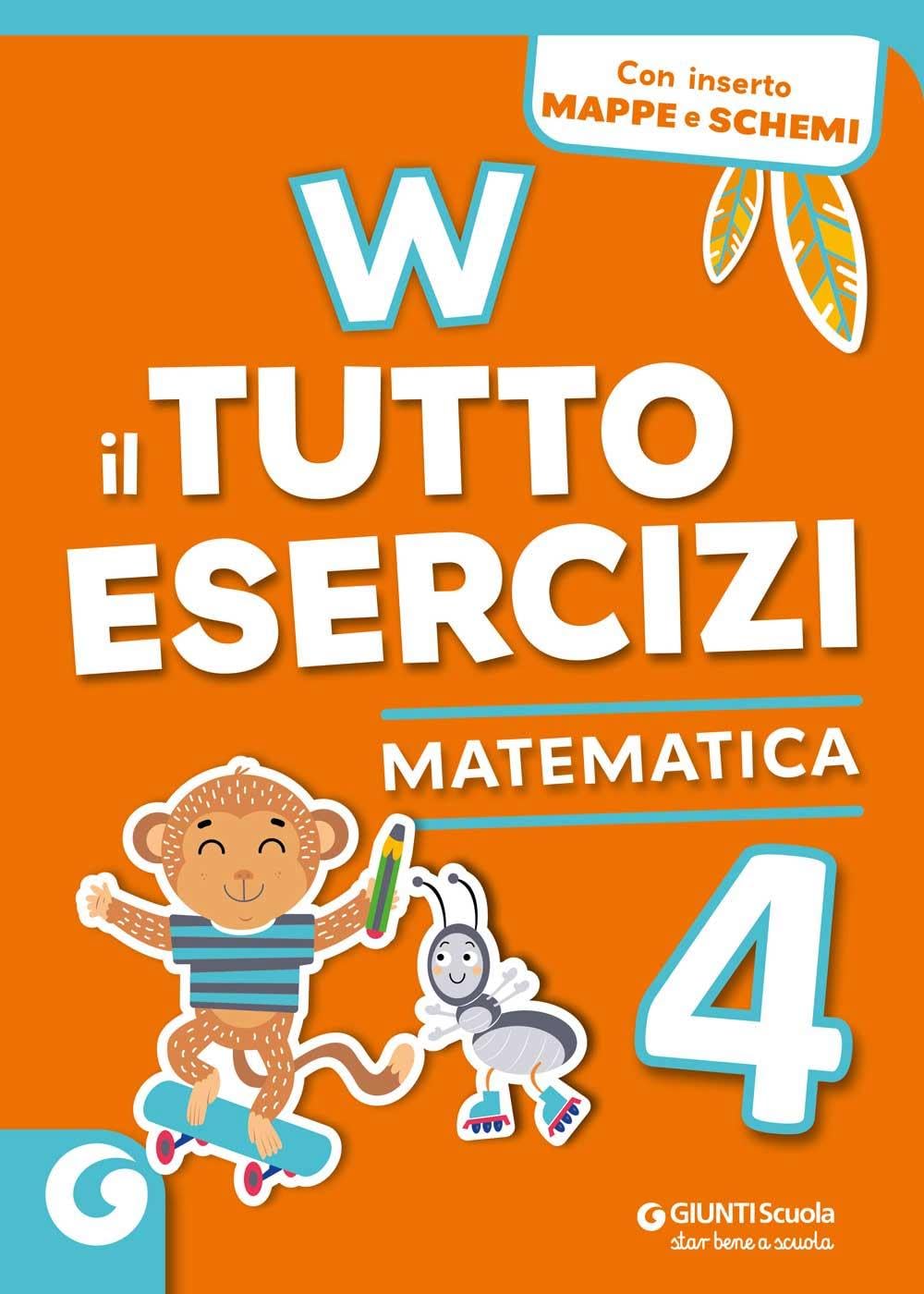 Copertina del libro W IL TUTTO ESERCIZI 4 ED. MISTA