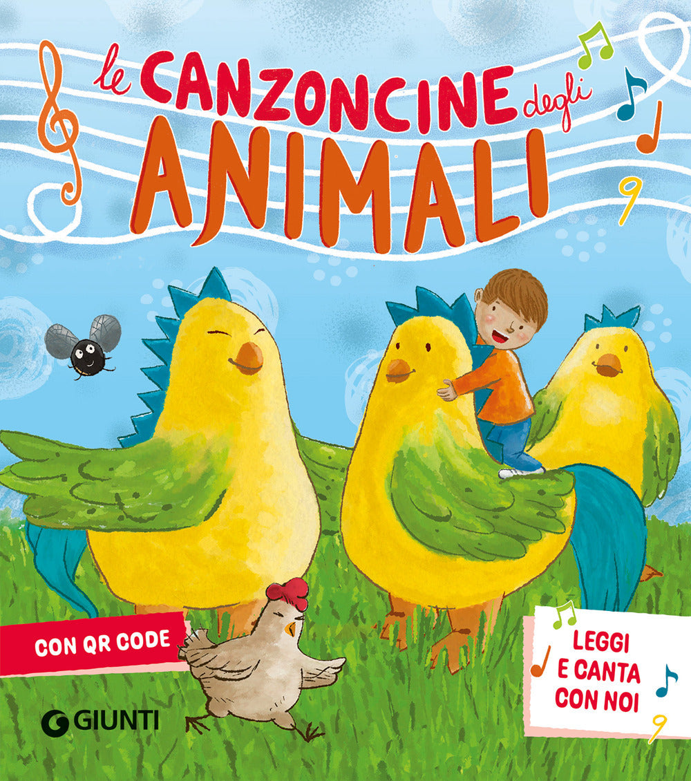 Copertina del libro LE CANZONCINE DEGLI ANIMALI