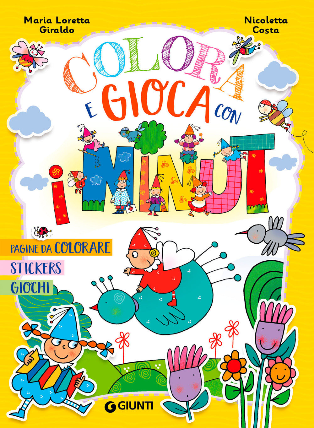 Copertina del libro COLORA E GIOCA CON I NINUT