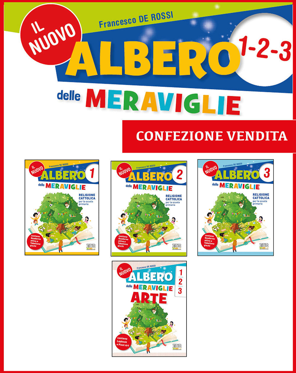 Copertina del libro NUOVO ALBERO DELLE MERAVIGLIE 1-3 ED. MI
