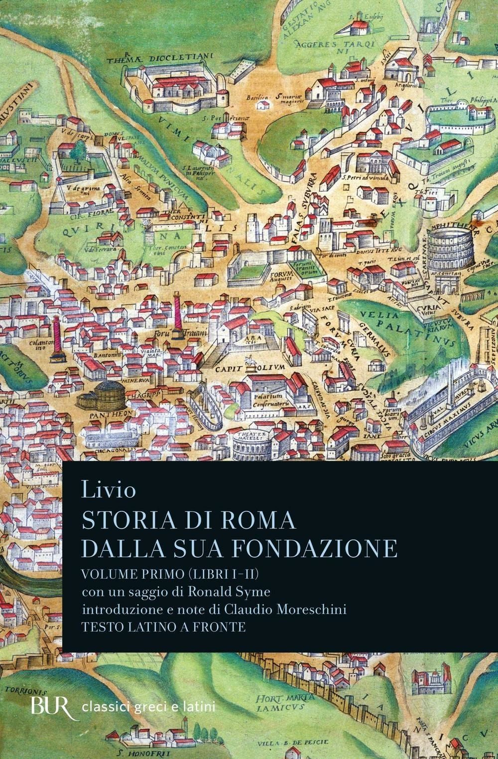 Copertina del libro STORIA DI ROMA DALLA SUA FONDAZIONE 1