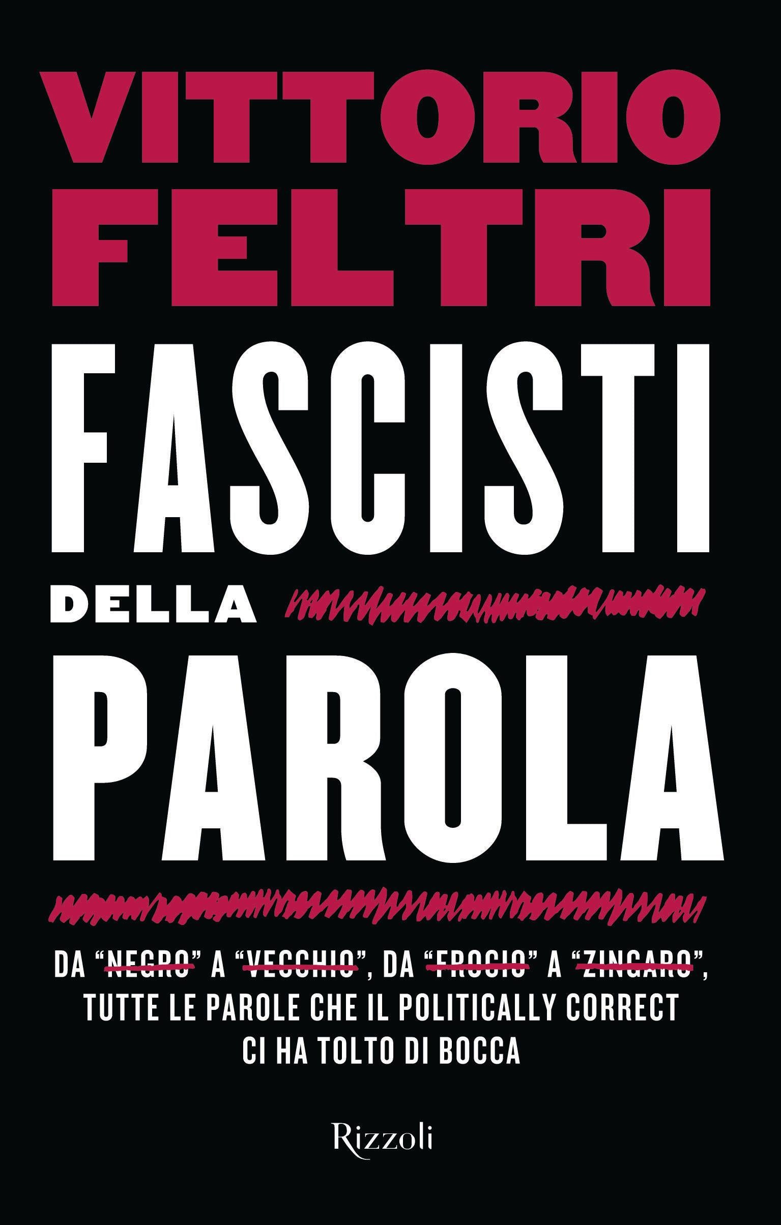 Copertina del libro FASCISTI DELLA PAROLA Immagine principale del prodotto
