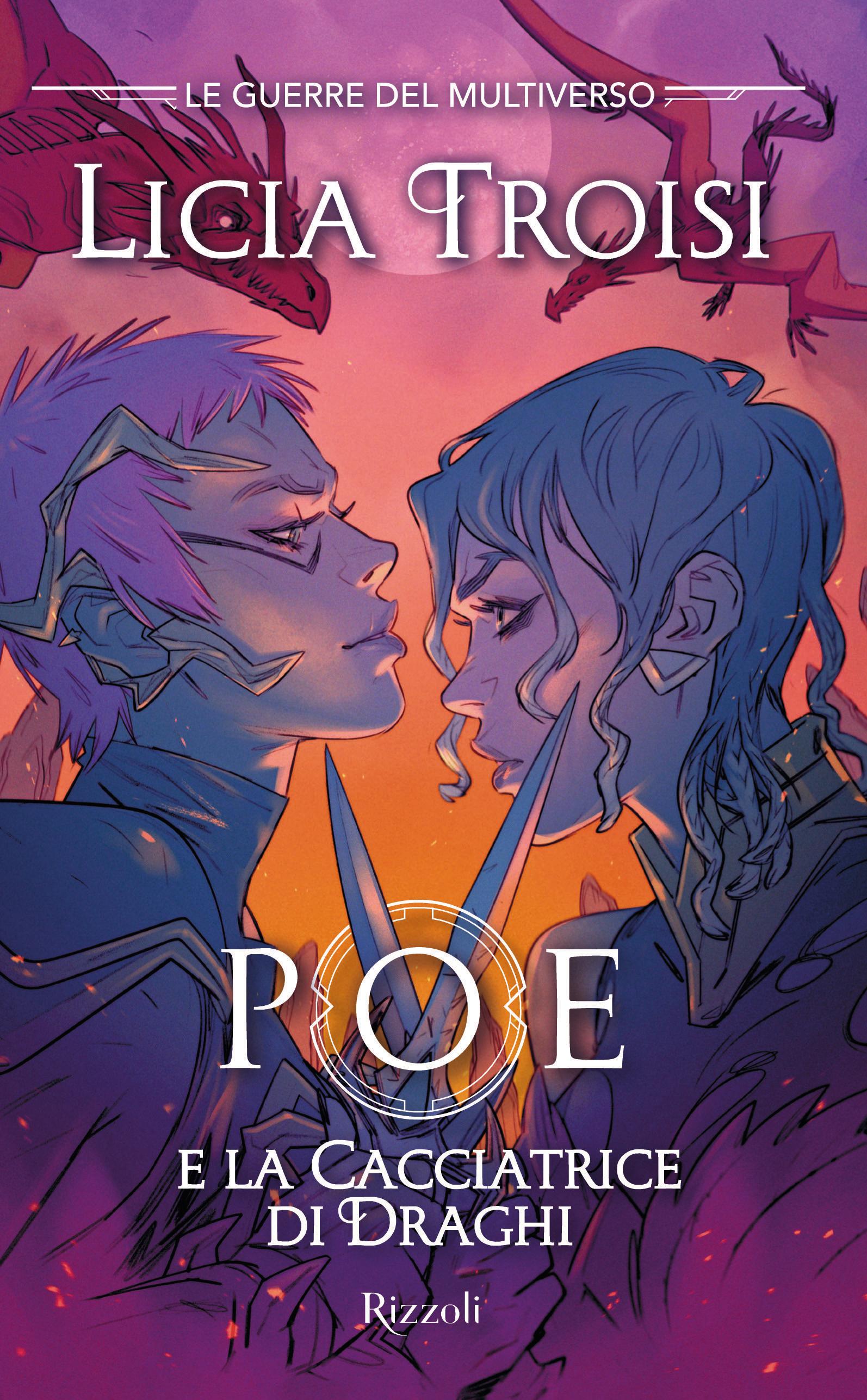 Copertina del libro POE E LA CACCIATRICE DI DRAGHI Immagine principale del prodotto