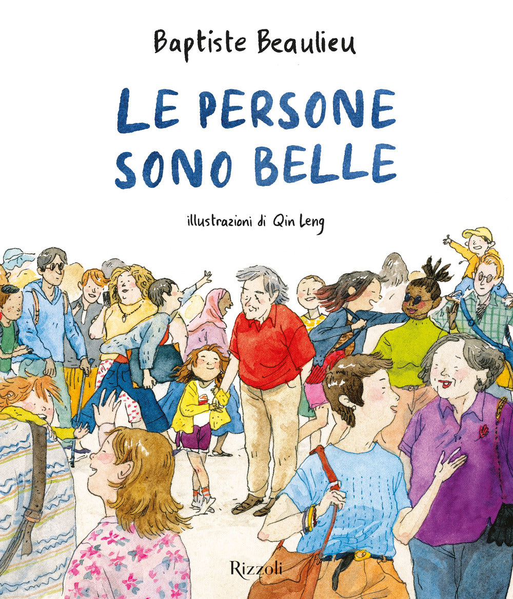 Copertina del libro LE PERSONE SONO BELLE