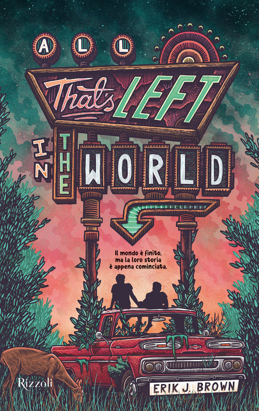 Copertina del libro ALL THAT'S LEFT IN THE WORLD