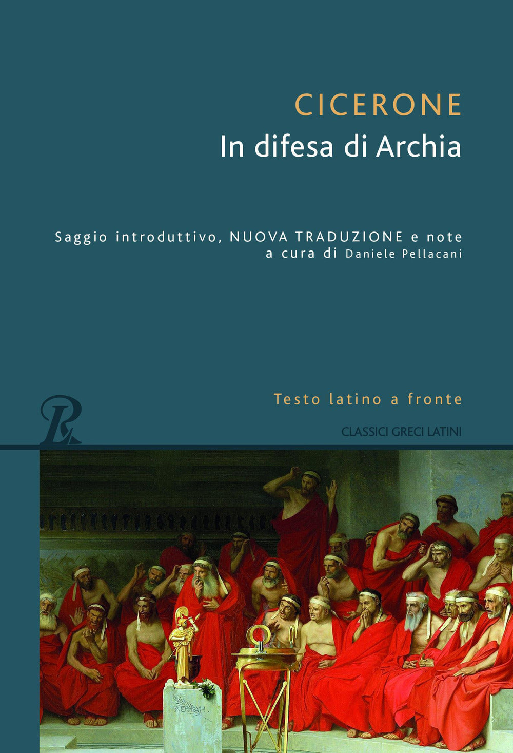 Copertina del libro IN DIFESA DI ARCHIA-TESTO LATINO A FRONT