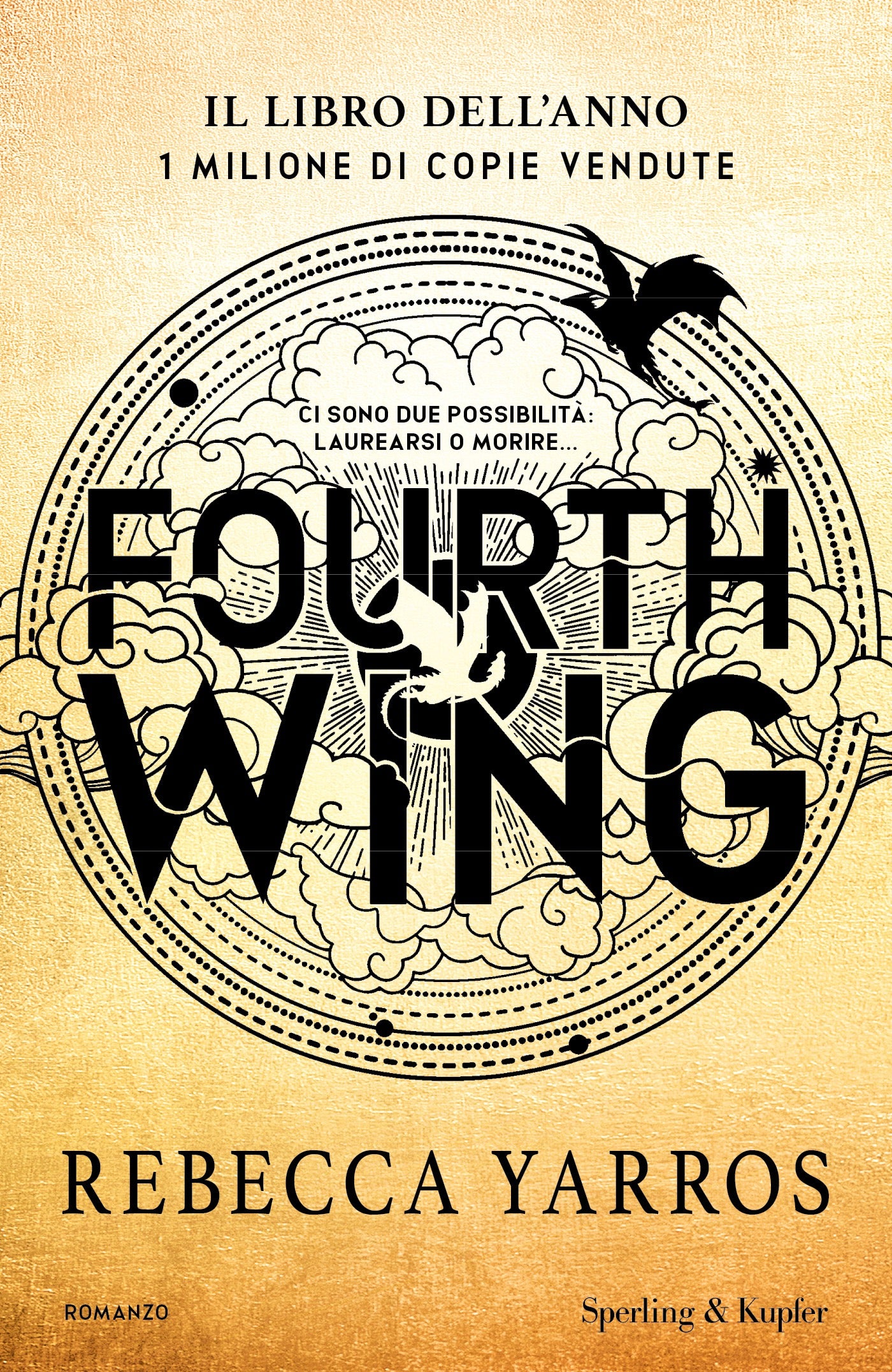 Copertina del libro FOURTH WING