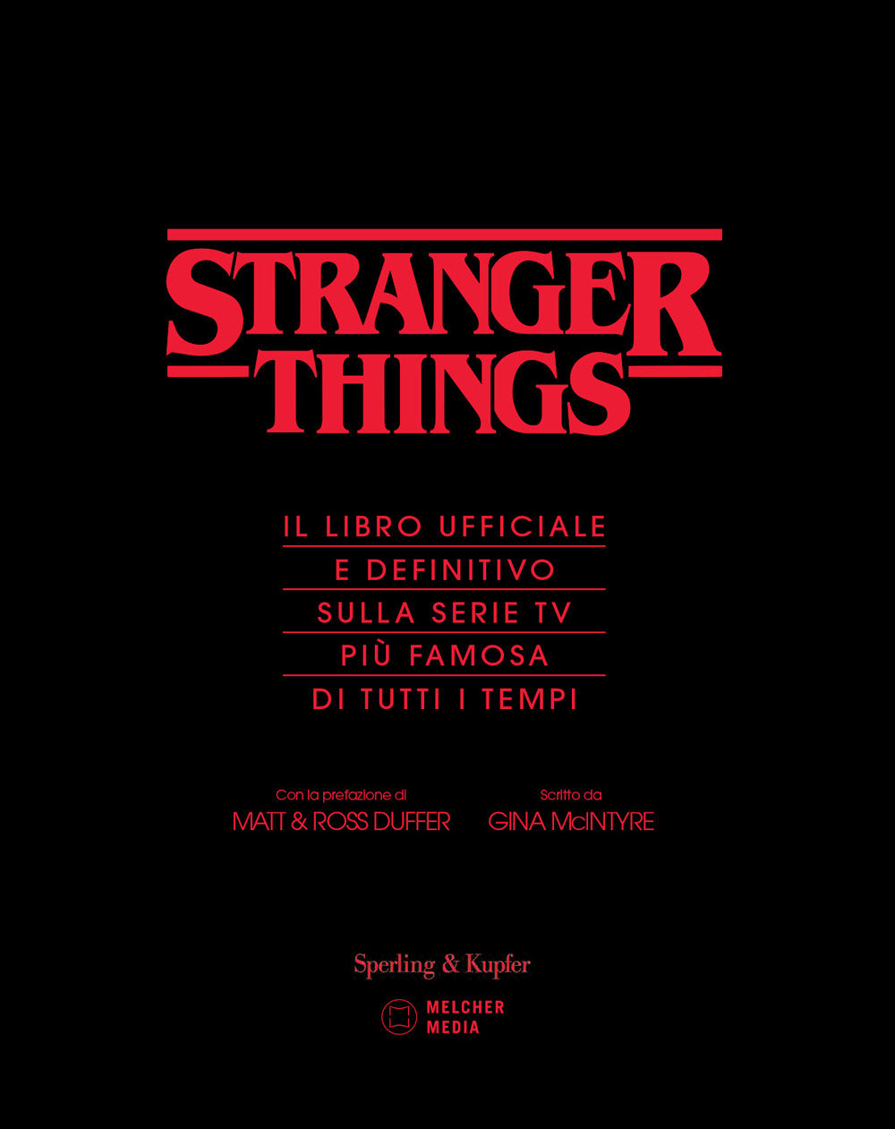 Copertina del libro STRANGER THINGS