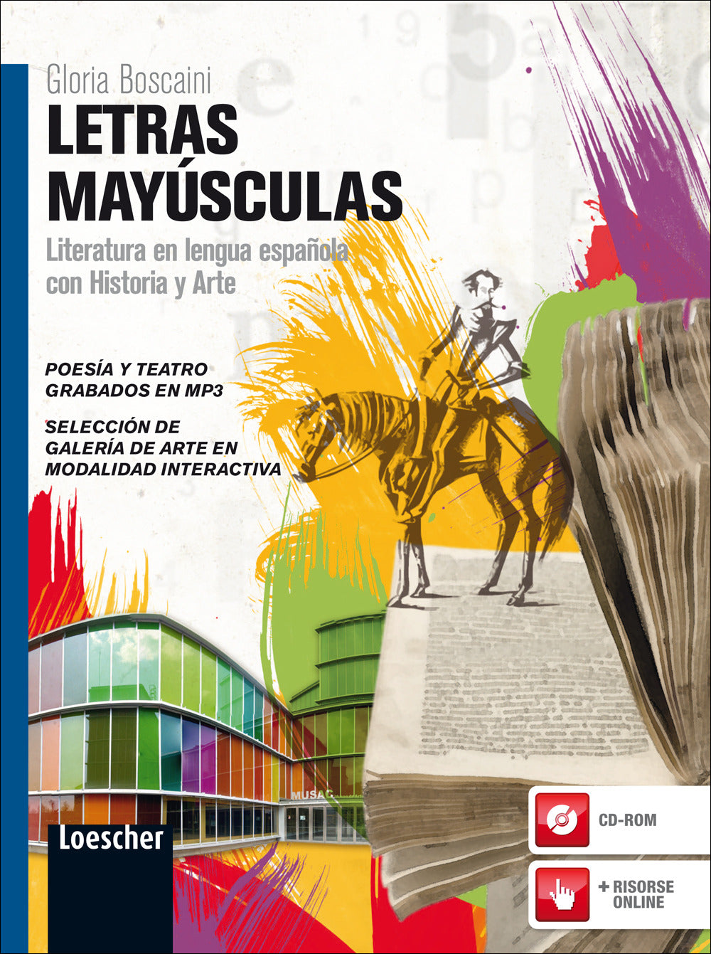 Copertina del libro LETRAS MAYUSCULAS ED. MISTA Immagine principale del prodotto