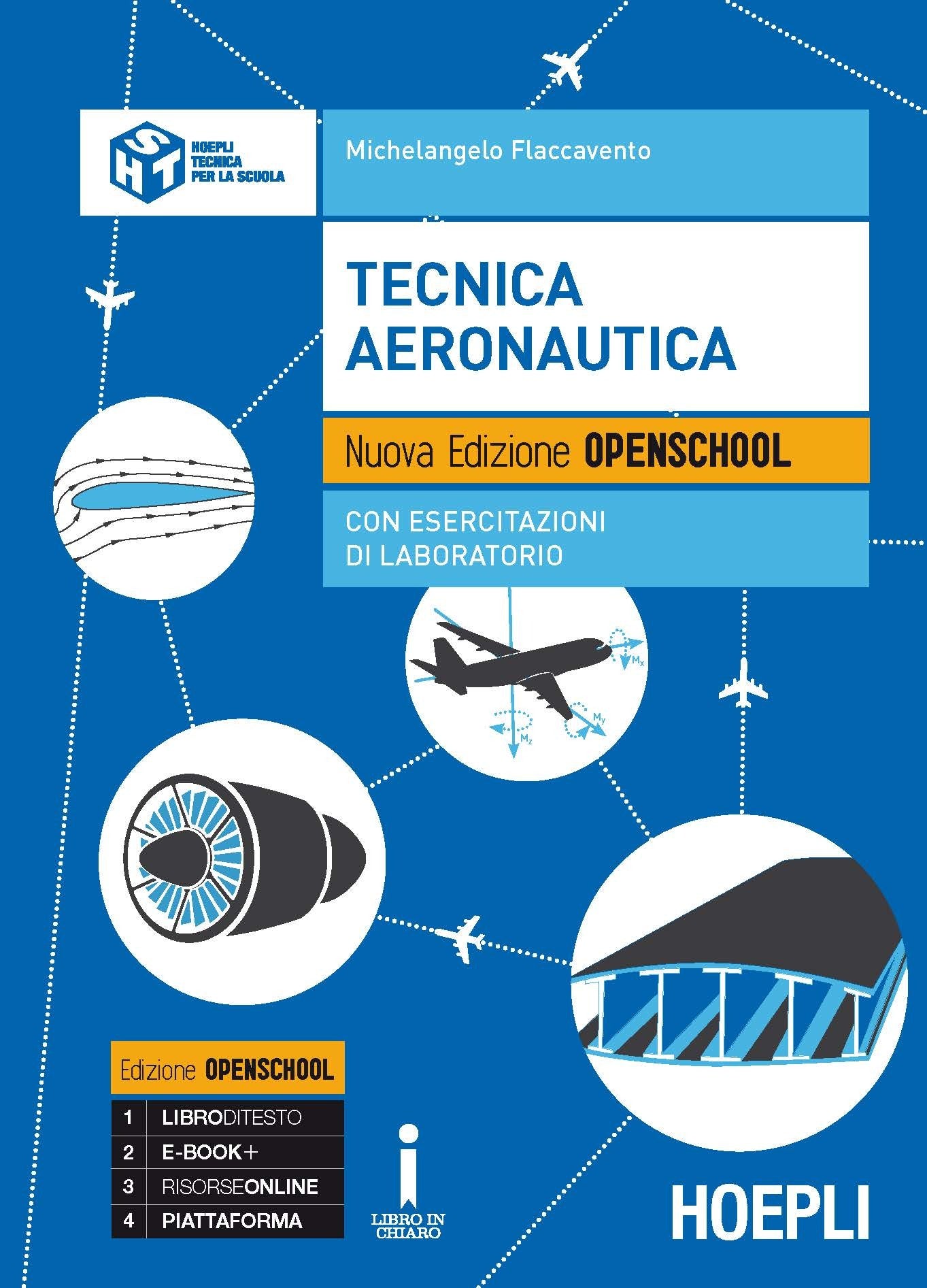 Copertina del libro TECNICA AERONAUTICA CON ESERCITAZIONI NU