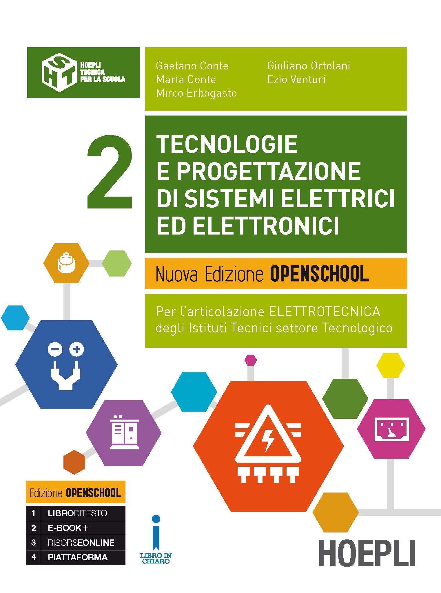 Copertina del libro TECNOLOGIE E PROGETTAZIONE DI SISTEMI EL