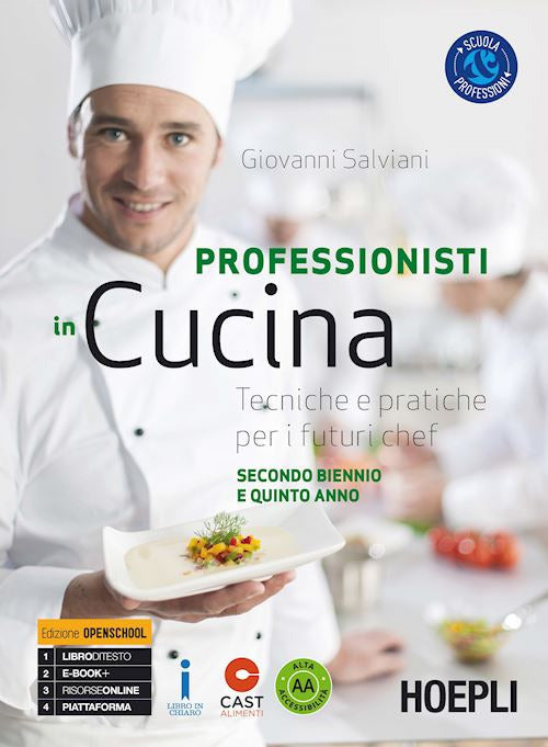Copertina del libro PROFESSIONISTI IN CUCINA ED. MISTA Immagine principale del prodotto
