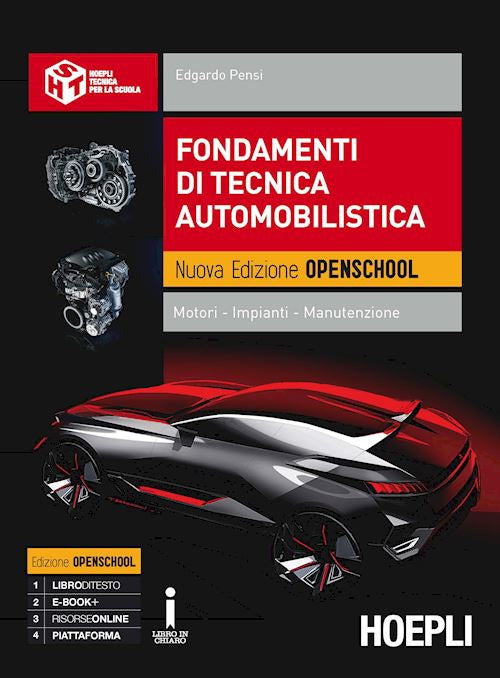Copertina del libro FONDAMENTI DI TECNICA AUTOMOBILISTICA N. Immagine principale del prodotto