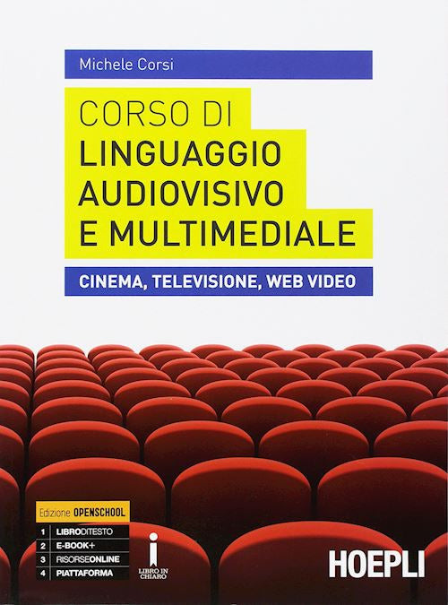 Copertina del libro CORSO DI LINGUAGGIO AUDIOVISIVO E MULTIM