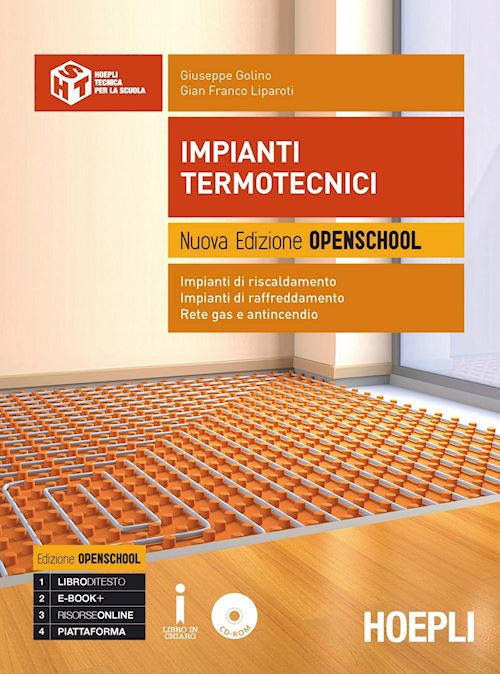 Copertina del libro IMPIANTI TERMOTECNICI N.E. ED. MISTA Immagine principale del prodotto