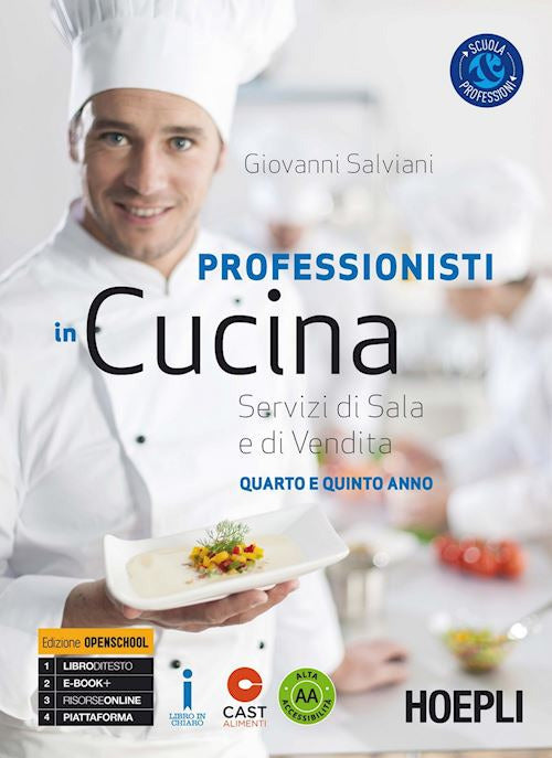 Copertina del libro PROFESSIONISTI IN CUCINA ED. MISTA