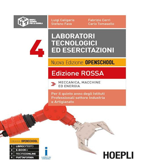 Copertina del libro LABORATORI TECNOLOGICI ED ESERCITAZIONI Immagine principale del prodotto