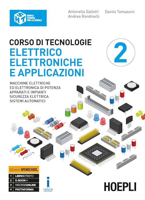 Copertina del libro CORSO DI TECNOLOGIE ELETTRICO ELETTRONIC
