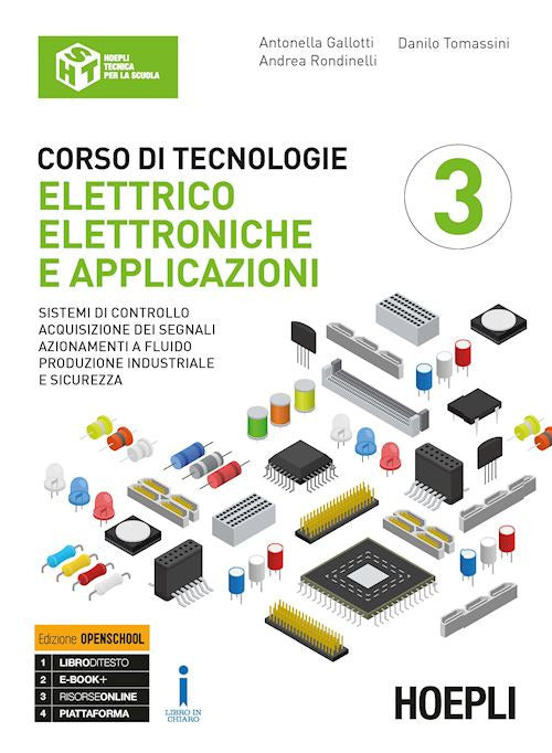 Copertina del libro CORSO DI TECNOLOGIE ELETTRICO ELETTRONIC Immagine principale del prodotto