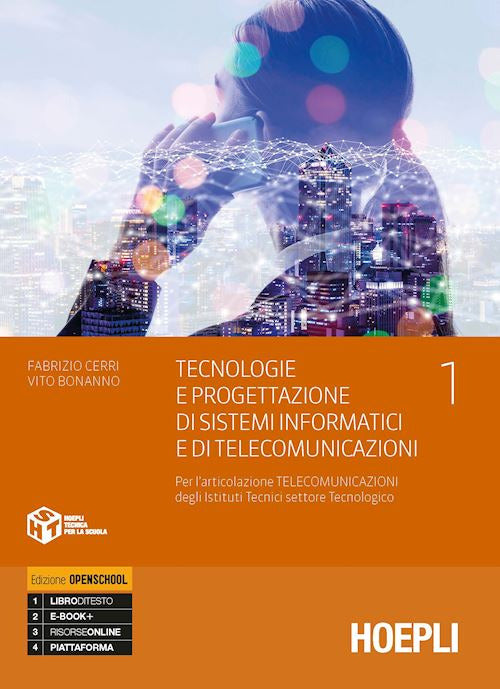 Copertina del libro TECNO.E PROG. DI SIST. INFORMATICI E DI Immagine principale del prodotto