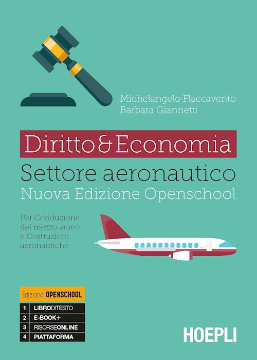 Copertina del libro DIRITTO E ECONOMIA SETTORE AERONAUTICO N