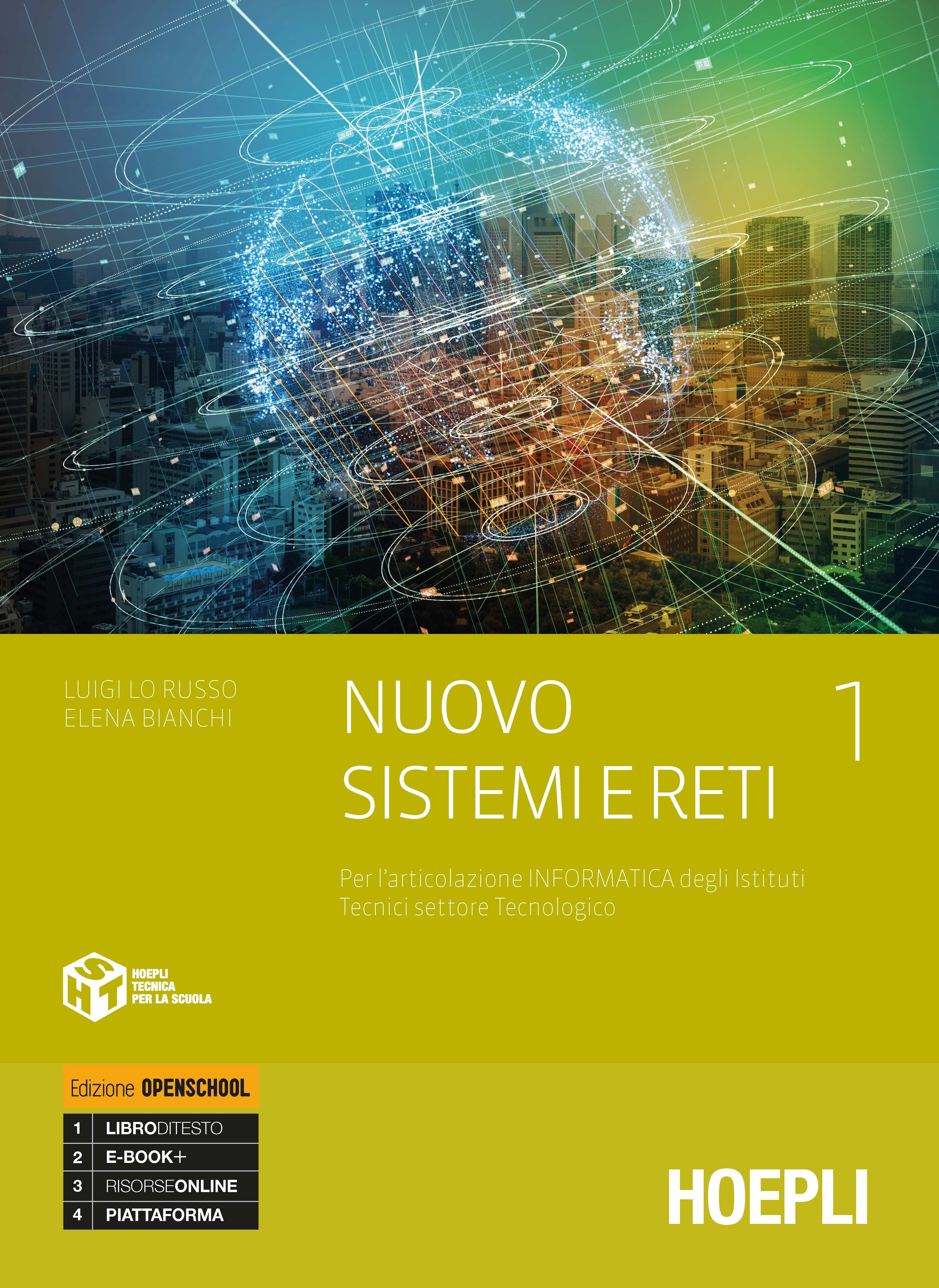 Copertina del libro NUOVO SISTEMI E RETI 1 ED. MISTA Immagine principale del prodotto