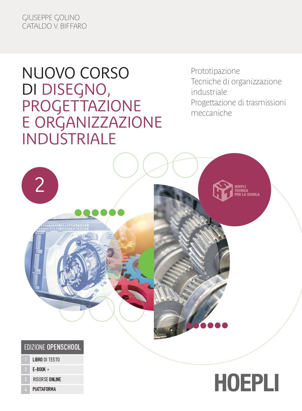 Copertina del libro CORSO DI DISEGNO PROGETTAZIONE E ORGANIZ