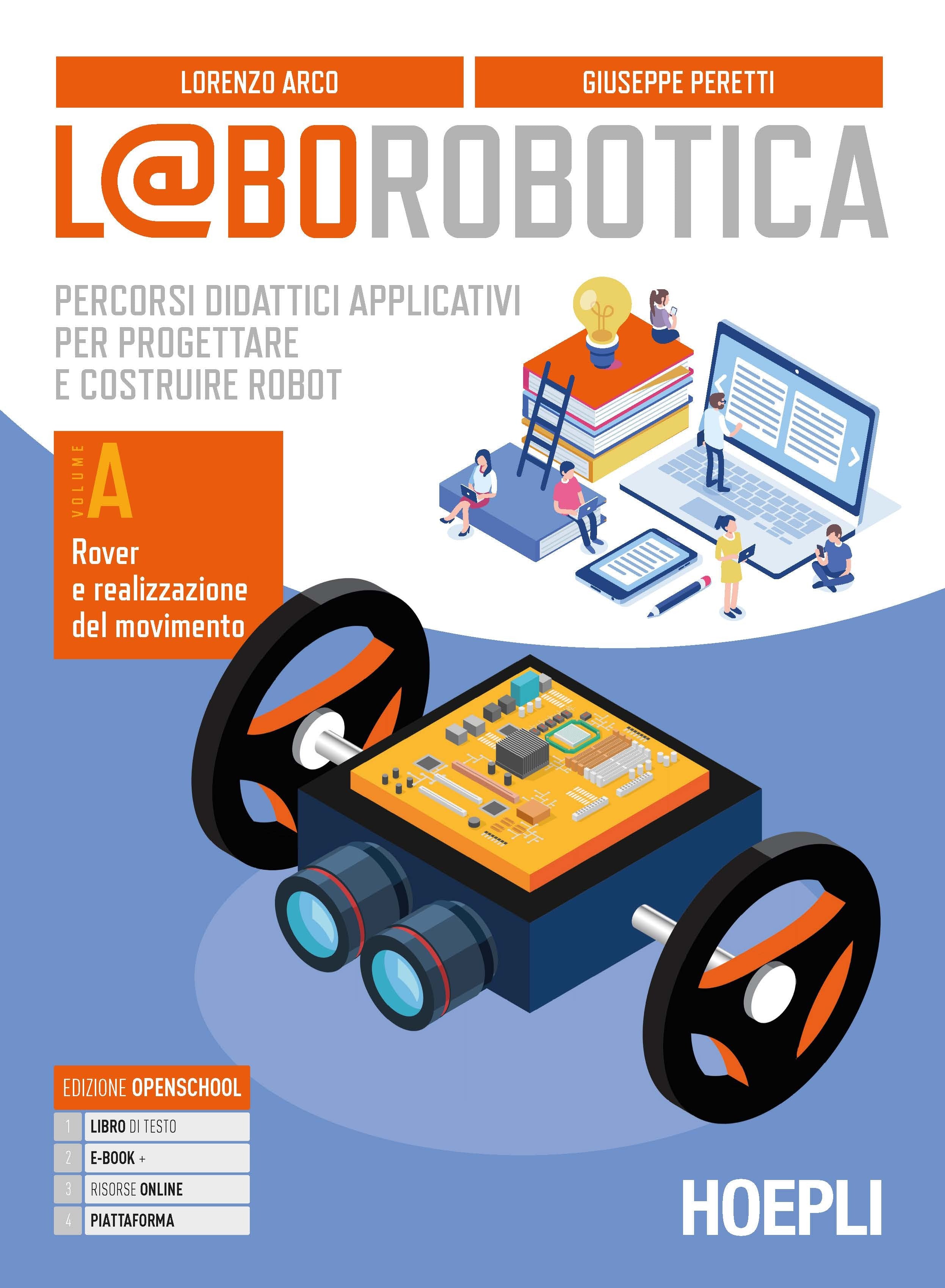 Copertina del libro L@BOROBOTICA A ED. MISTA