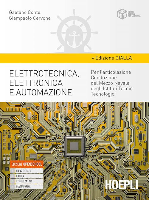 Copertina del libro ELETTROTECNICA ELETTRONICA E AUTOMAZIONE Immagine principale del prodotto