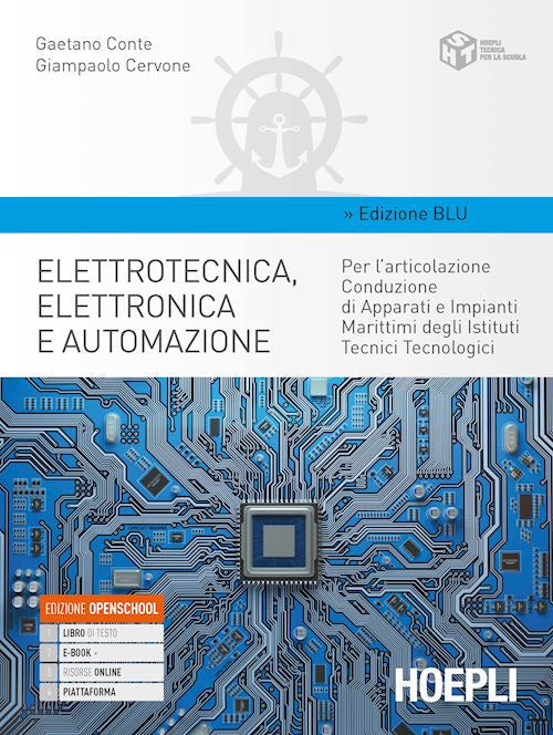 Copertina del libro ELETTROTECNICA ELETTRONICA E AUTOMAZIONE