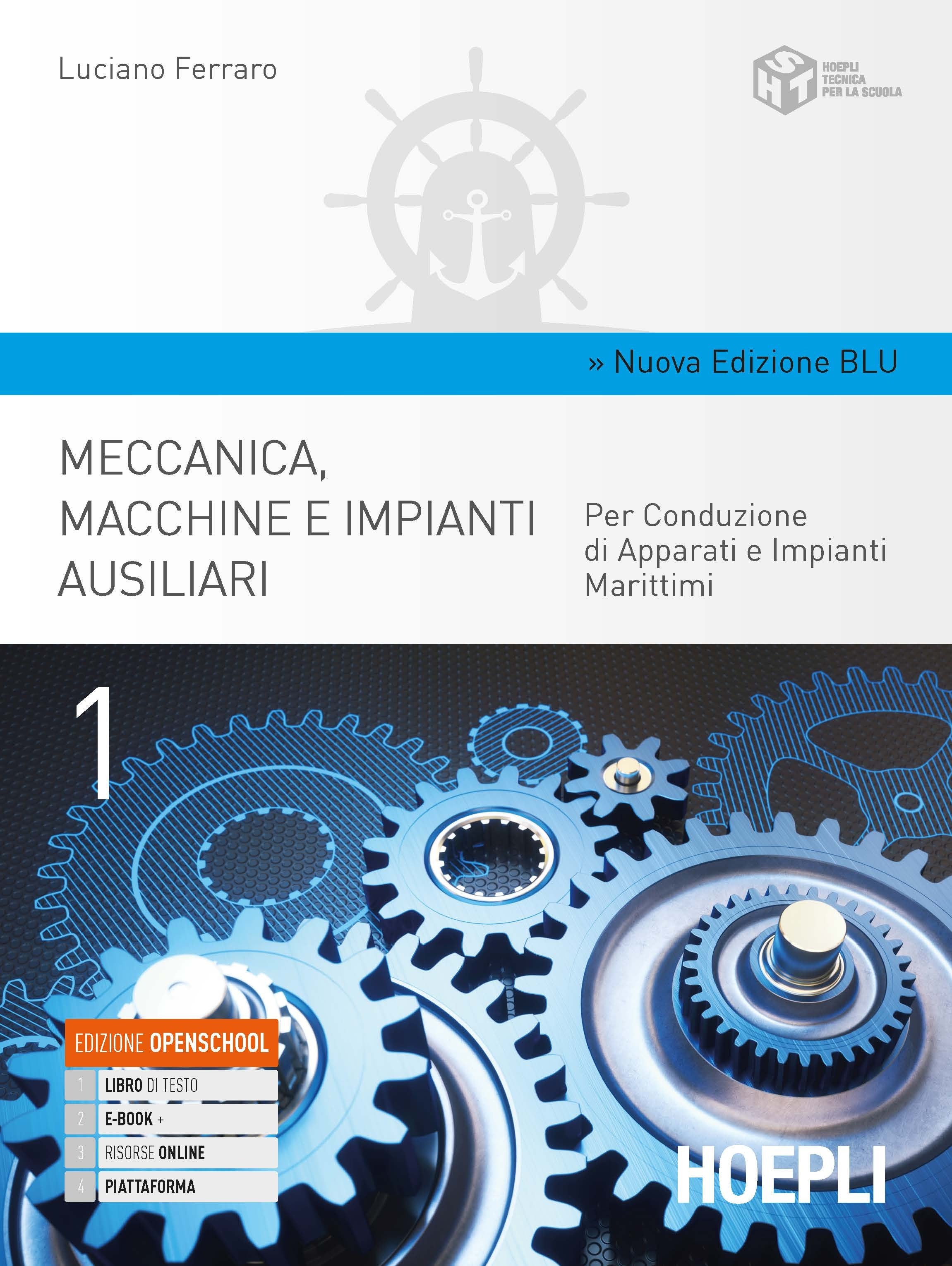 Copertina del libro MECCANICA MACCHINE E IMPIANTI AUSILIARI