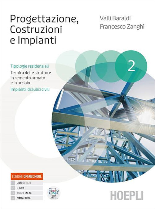 Copertina del libro PROGETTAZIONE COSTRUZIONI IMPIANTI 2 ED. Immagine principale del prodotto