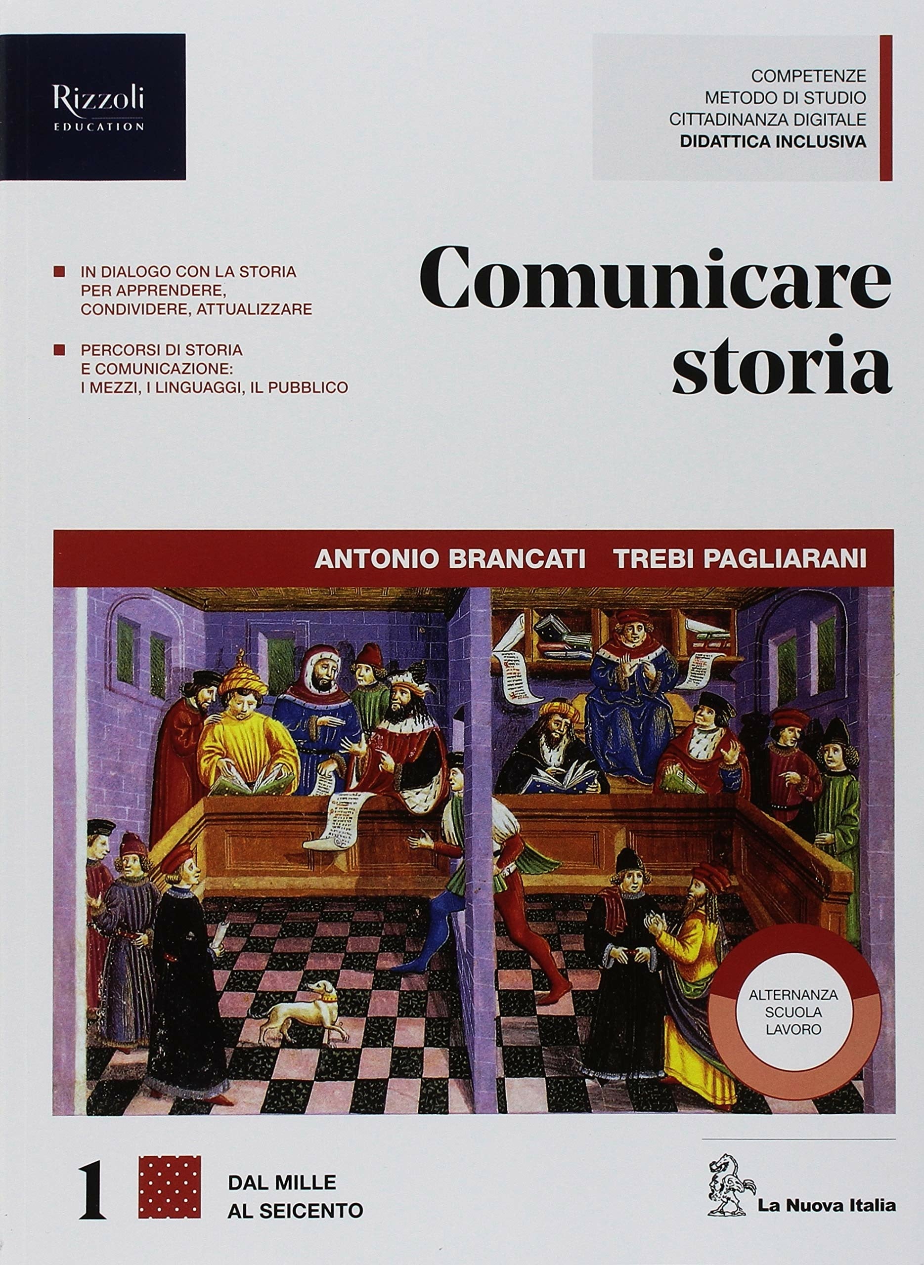 Copertina del libro COMUNICARE STORIA SET MAIOR 1 ED. MISTA