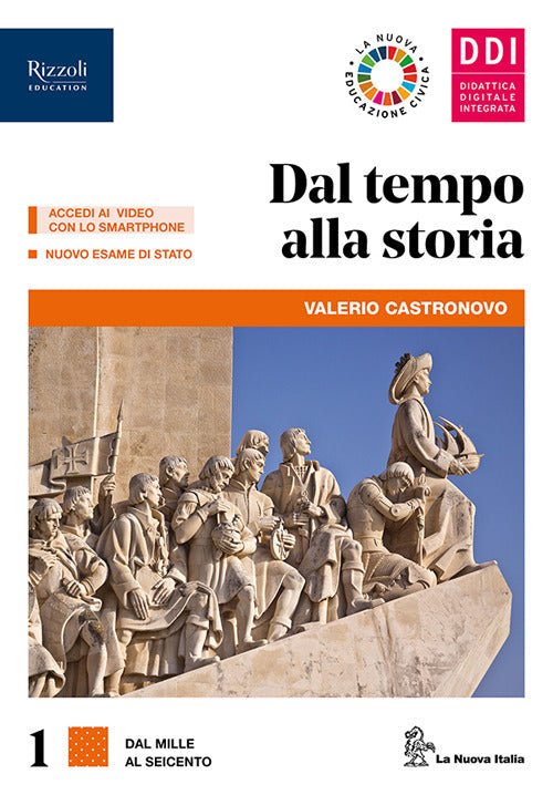 Copertina del libro DAL TEMPO ALLA STORIA 1 ED. MISTA