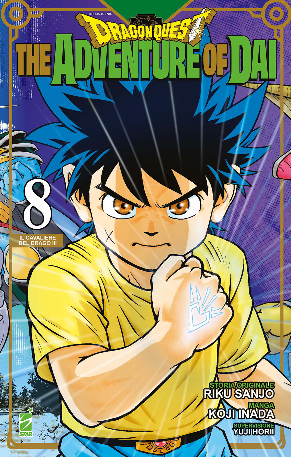 Copertina del libro DRAGON QUEST - THE ADVENTURE OF DAI N. 8
