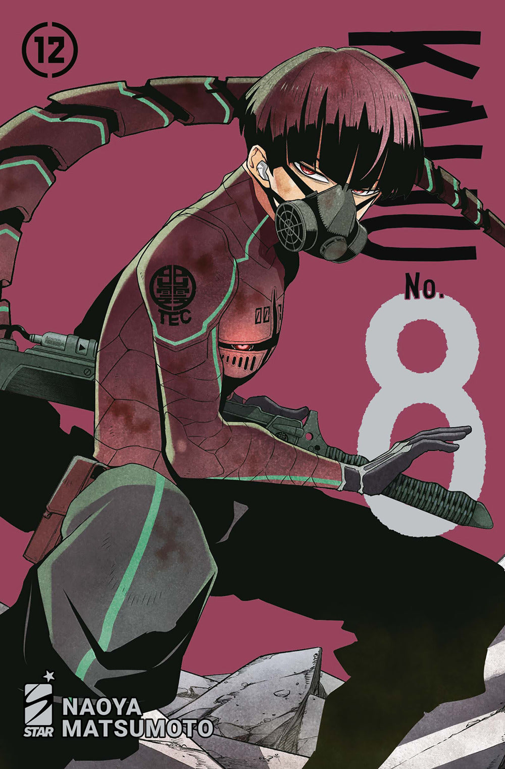 Copertina del libro KAIJU NO. 8. VOL. 12