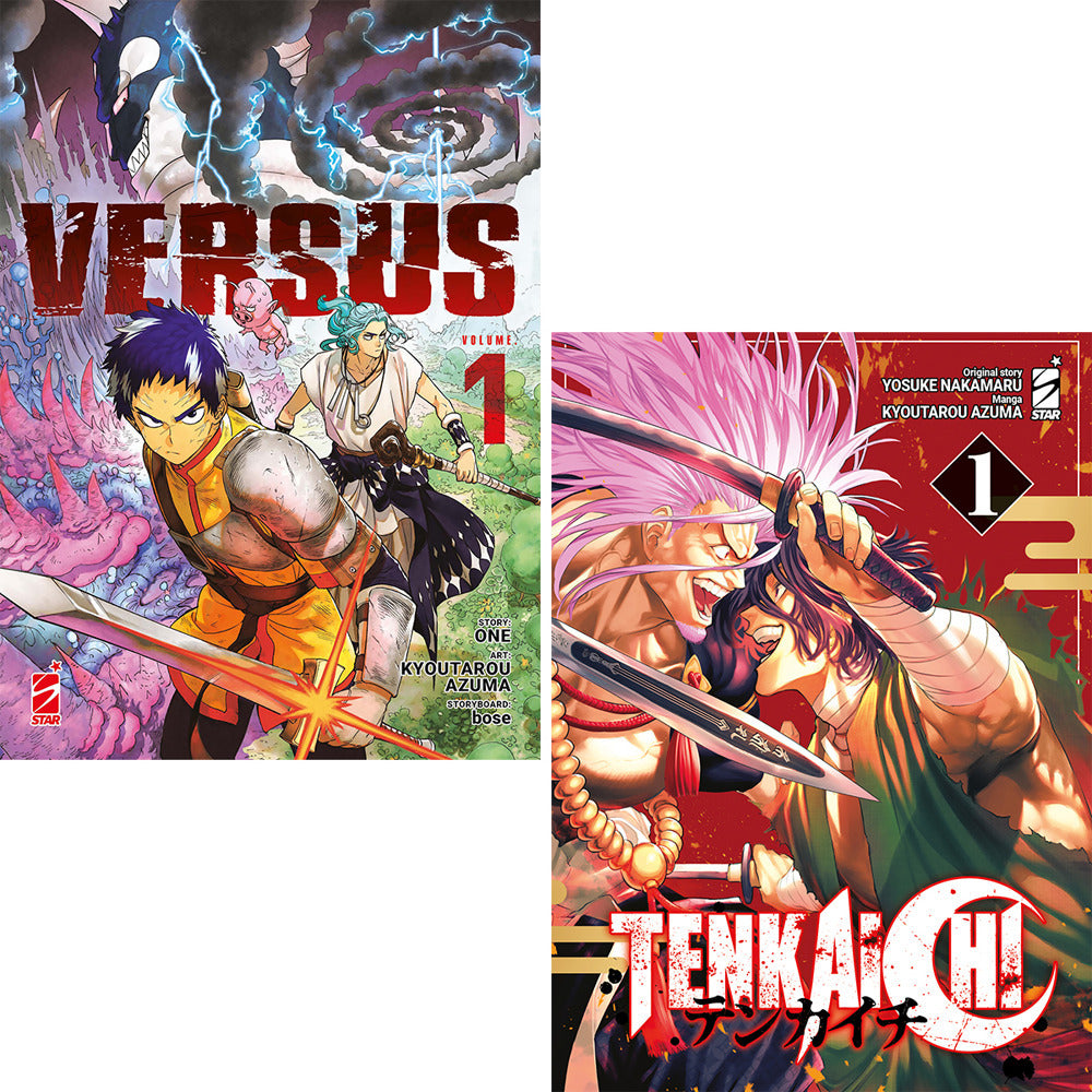 Copertina del libro VERSUS VOL.1-TENKAICHI VOL. 1. BUNDLE ED