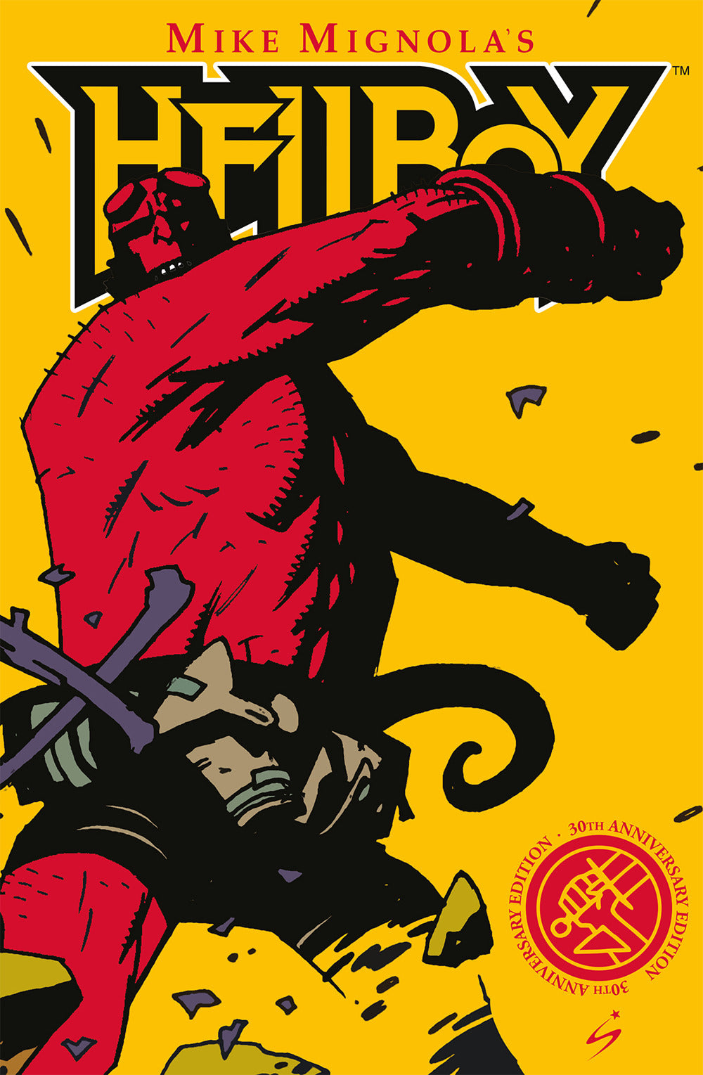 Copertina del libro IL SEME DELLA DISTRUZIONE. HELLBOY. 30 Y