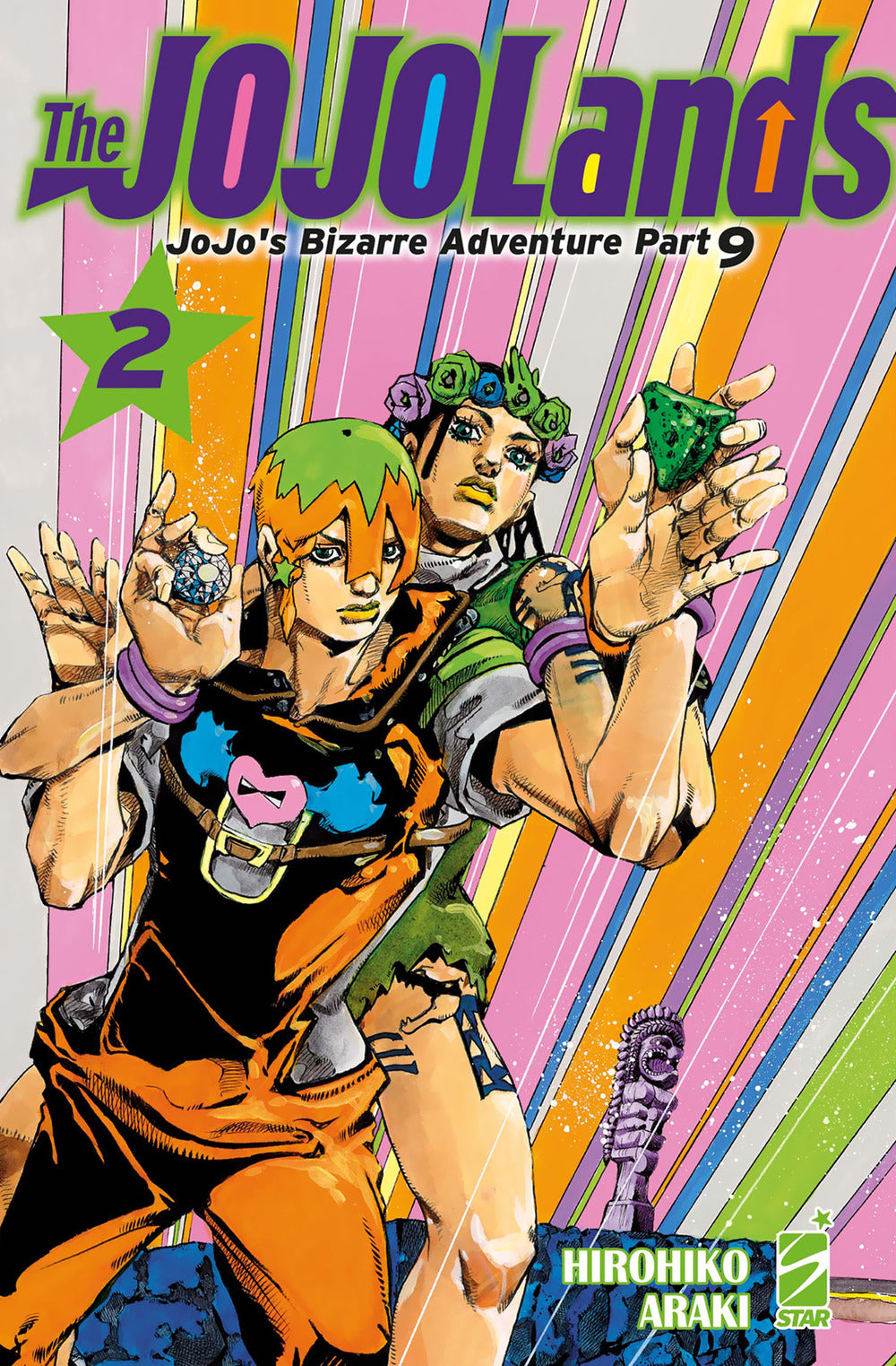 Copertina del libro THE JOJOLANDS N. 2
