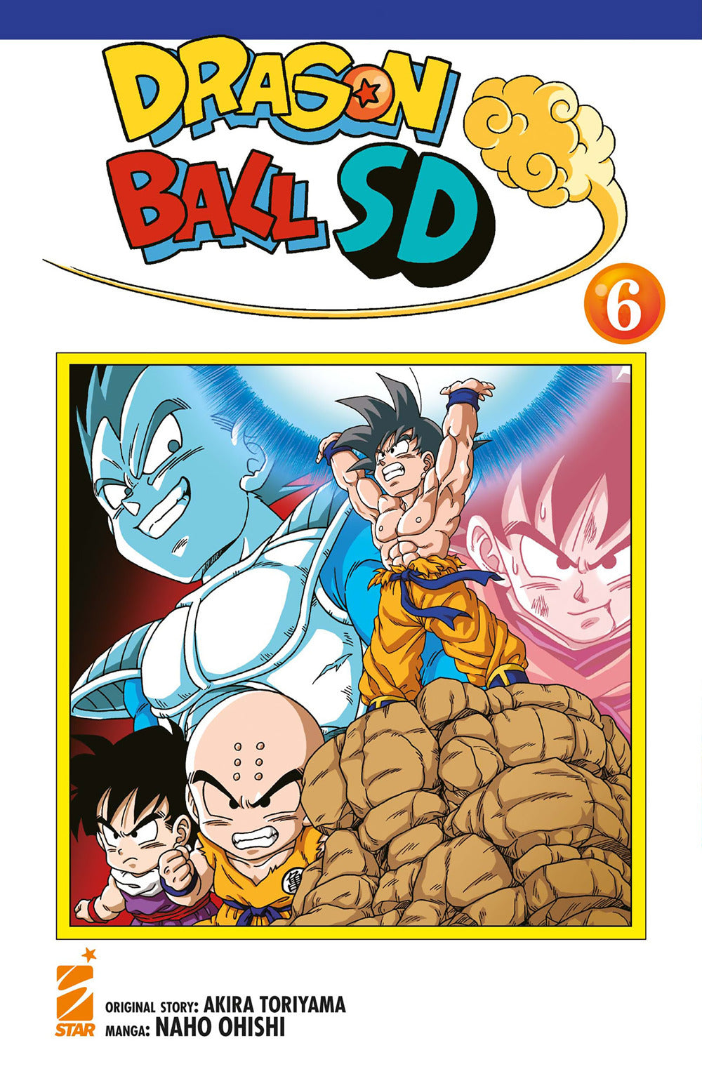 Copertina del libro DRAGON BALL SD N. 6