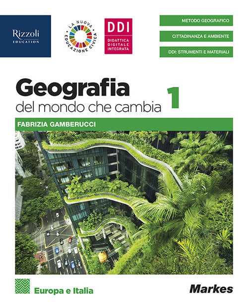 Copertina del libro GEOGRAFIA DEL MONDO CHE CAMBIA 1 ED. MIS